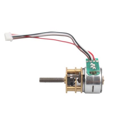 2 Phase 4 Wires Small Gear Reduction Electric Motors For Digital Electronics SM15-816G