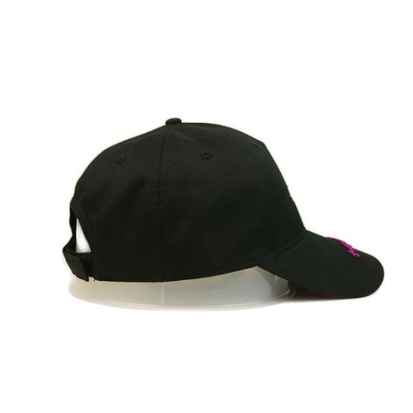 3D plano creativo bordó las gorras de béisbol con el borde de encargo del cuadrado del logotipo