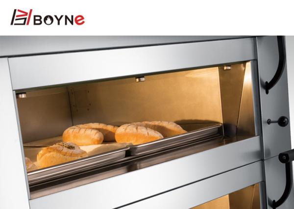 4 forno elétrico do pão do forno 22.2kw da plataforma da padaria das bandejas da plataforma 8