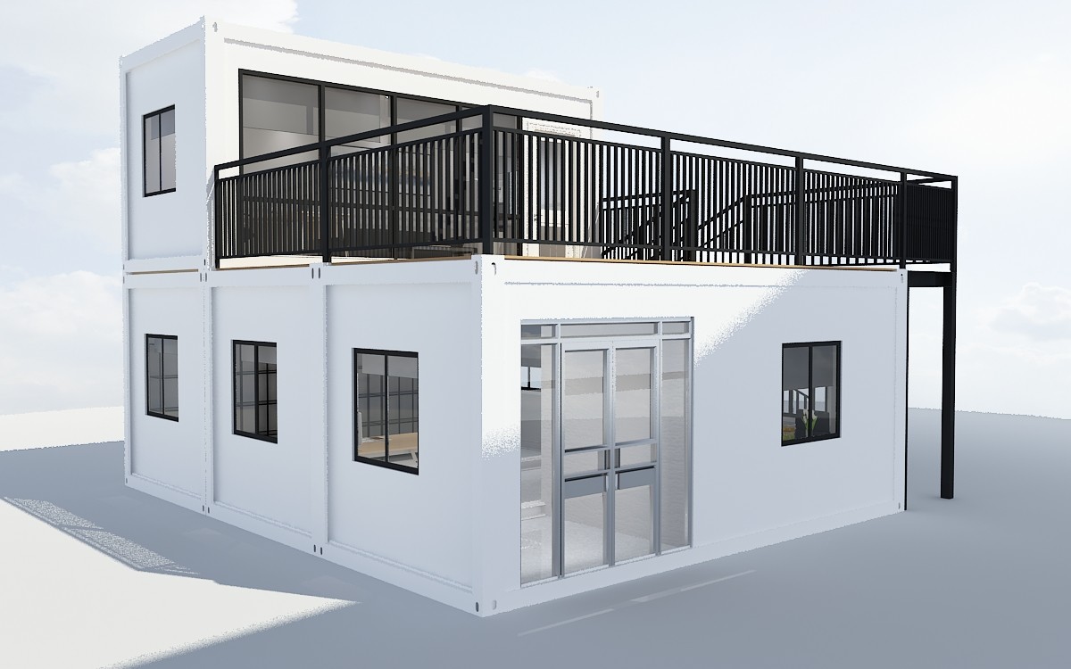 CE Certified China Low Price Design Modular Cabin Portable Tiny Container House с изоляционной стеной из каменной шерсти