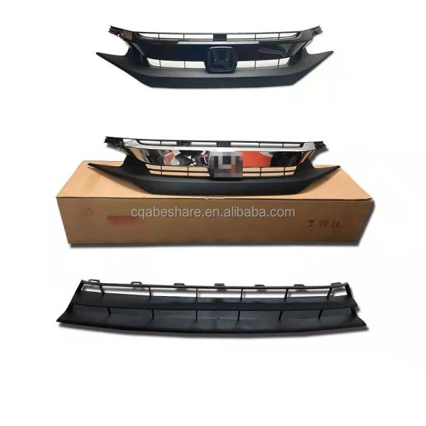 Asamblea de cubierta de rejilla frontal de plástico 71121-TET-H01 para Honda Civic FC1 Fácil de instalar