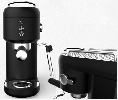 Black Capsule Coffee Machine 20 Bar Pods Pump Espresso And Drip Coffee Maker