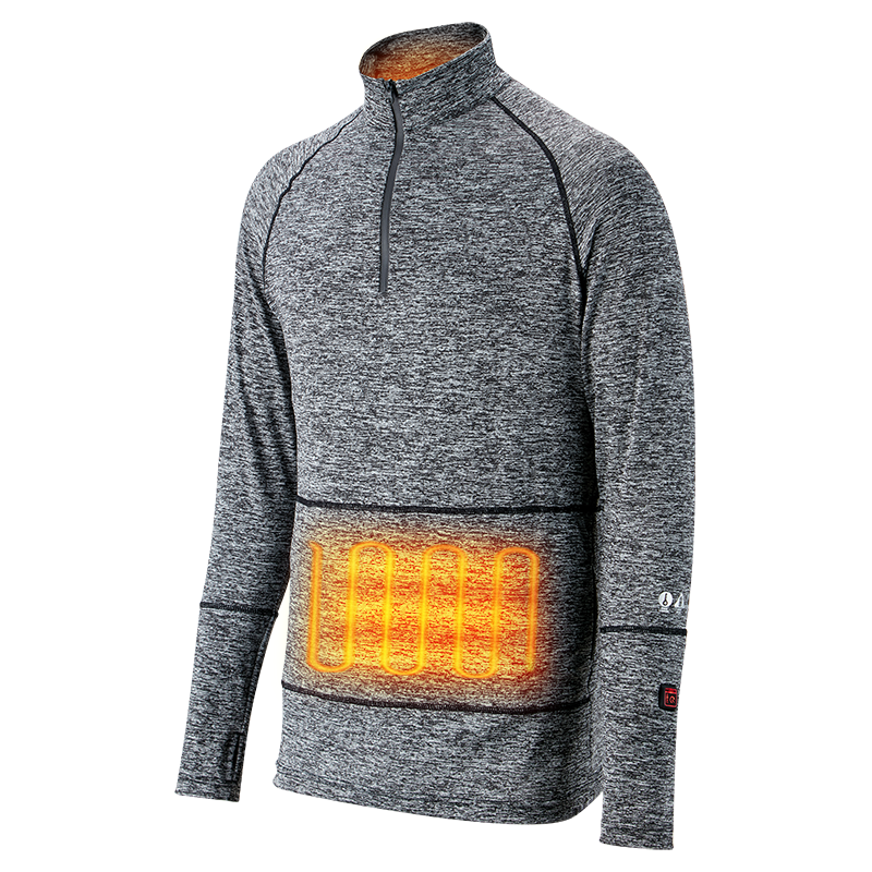 Women Battery Operated Thermal Underwear Thin Softshell