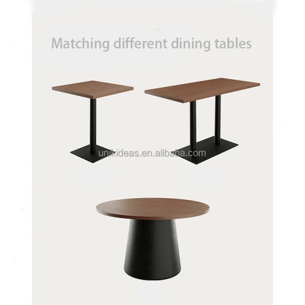 Hot Sale Custom Cafe Restaurant Furniture Table and Chair Set  Solid Wood Rattan Commercial Factory Direct