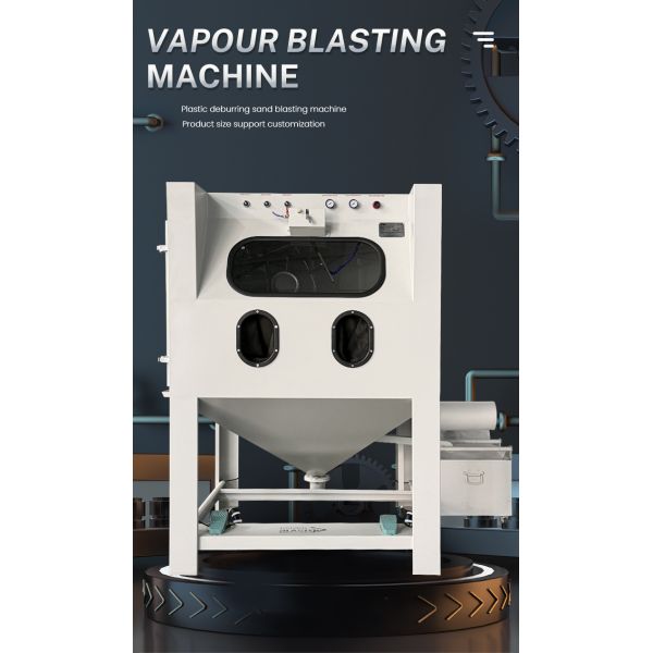 Energy-efficient Wet Sandblasting Cabinet for Surface Cleaning of Automotive Parts and Engines