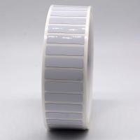 Étiquettes adhésives à haute température de 25 mm x 6 mm, étiquette polyimide blanche brillante de 1,5 millimètre