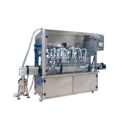 Liquid Automatic Filling Machine Ketchup Chili Sauce Juice Filling Line