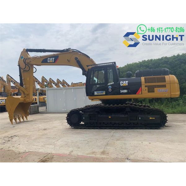 Used Excavators Strong Motivation High Performance Construction Engineering Digging Excavators CAT 340D2L