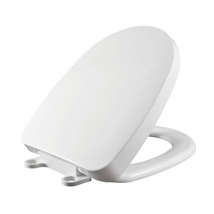 Toilet Seat Cover PP UF Duroplast Plastic Elegant Design Soft Closing From Xiamen China