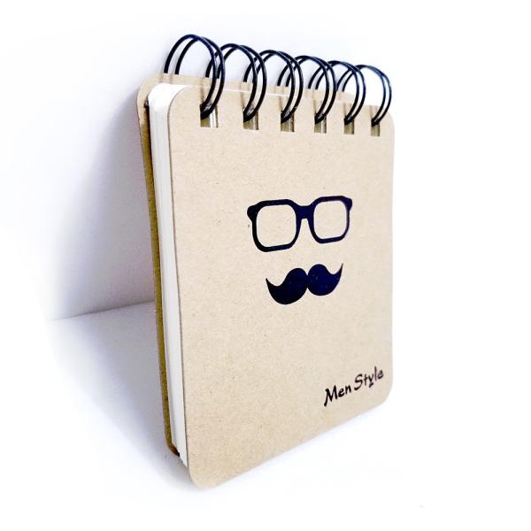 350g 1000pcs Recycled Paper Notebook Custom Spiral Pocket A3 A4 A5 7.8x11.5cm