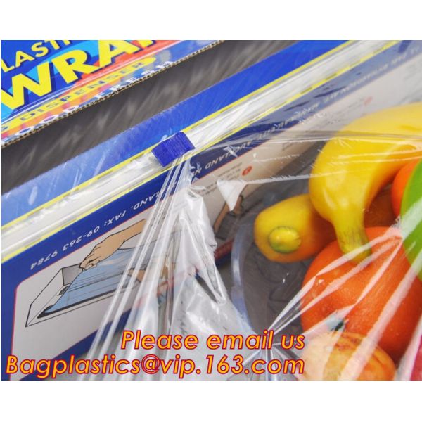 Keep Fresh PE food wrap plastic Cling film wrap jumbo roll, LLDPE power stretch wrap film food wrap stretch film, bageas