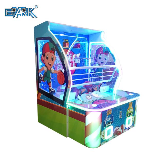 Basketball Shooting Arcade Ticket Game Machine Wooden Metal Material