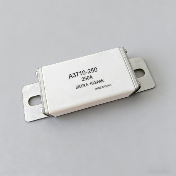 High Voltage EV Fast Acting Fuse 1000VDC 300A to 350A with 50kA Breaking Capacity for On-Board Chargers