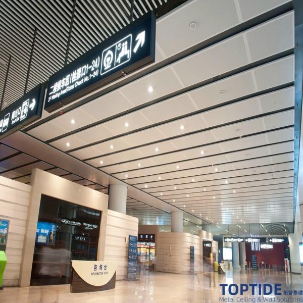 Custom Made Curved Aluminium Profile Decorative Metal Suspended Multi System Ceiling Boards