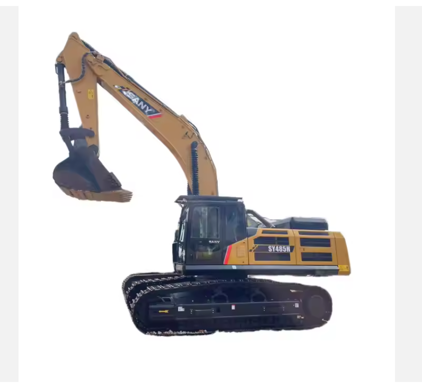 Used SANY 485H Old Crawler Excavator , 48.5ton Secondhand Digger Construction Equipment