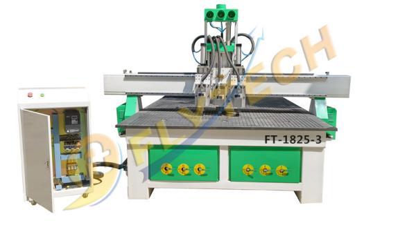 simple 3 pneumatic cylinder ATC woodworking cnc router on sale