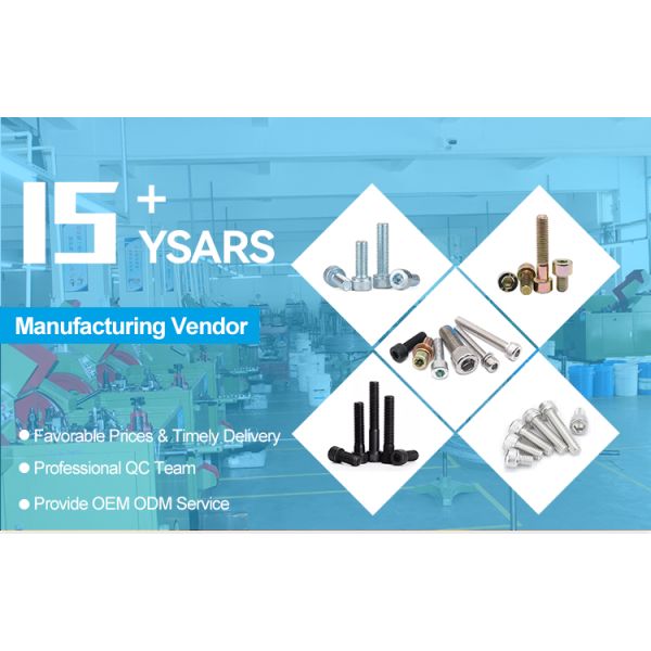 Цинковая отделка высокопрочная шестиугольная разъемная головка крышки винтов DIN912 304 Allen Key Bolt Screw