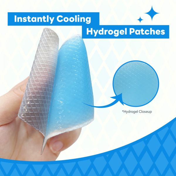 Rehabilitation Therapy Pain Relief Patch Physical Therapy Cooling Gel Patch With Adhesive