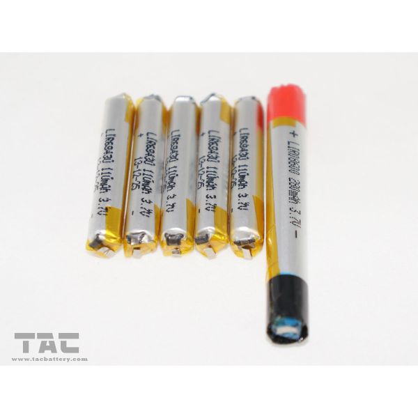 батарея E-cig LIR68500/LIR68430 3.7V большая для одобренного набора 110mAh ROHS эга Ce4