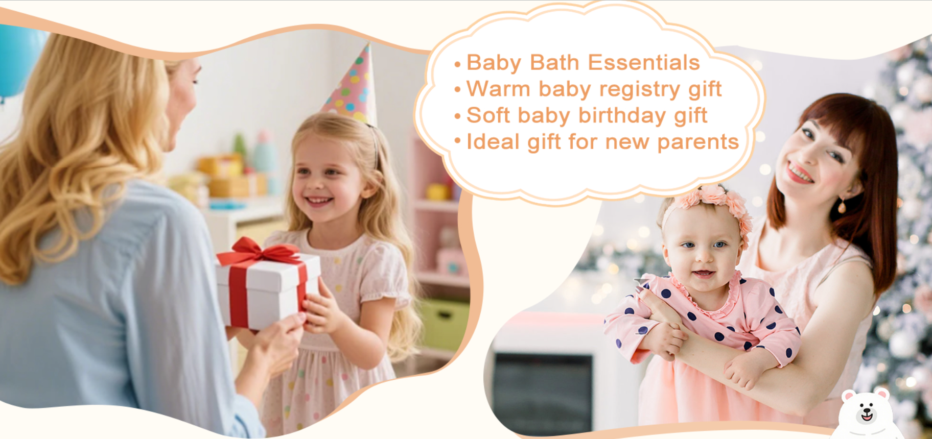 12 PCS Baby Bath Towels Set, 4 PCS Animal Hooded Baby Towels & 8 PCS Washcloths Set, Ultra Absorbent Cute Soft 