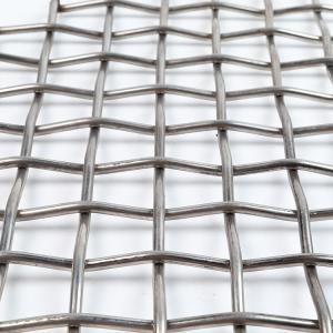 Industrial Titanium Mesh Filtration Filters Plain Weave Crimped Mesh Woven