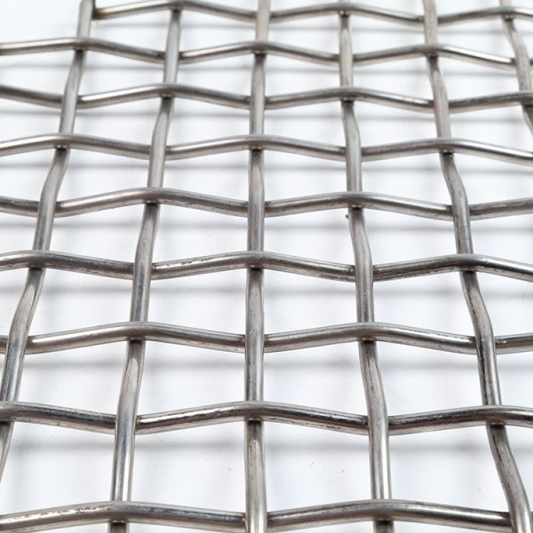 Acid and Corrosion Resistant Galvanized Crimped Wire Mesh with Square Hole for Construction