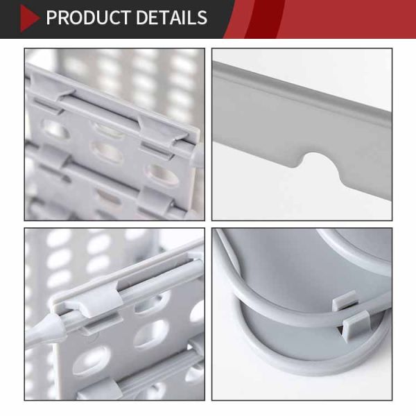 Washable практически корзина установленная стеной, корзины прачечной Sonsill портативные вися