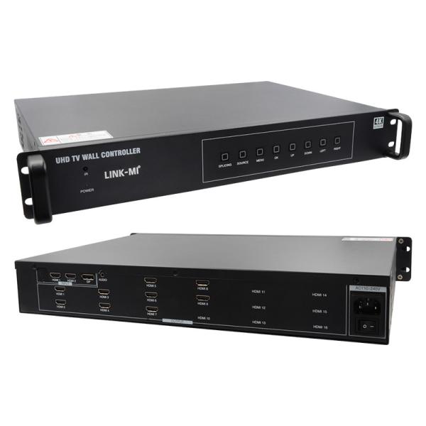 3X3 Video Wall Processor 4K With Image Rotation Roaming Window Controller 3x3 4k
