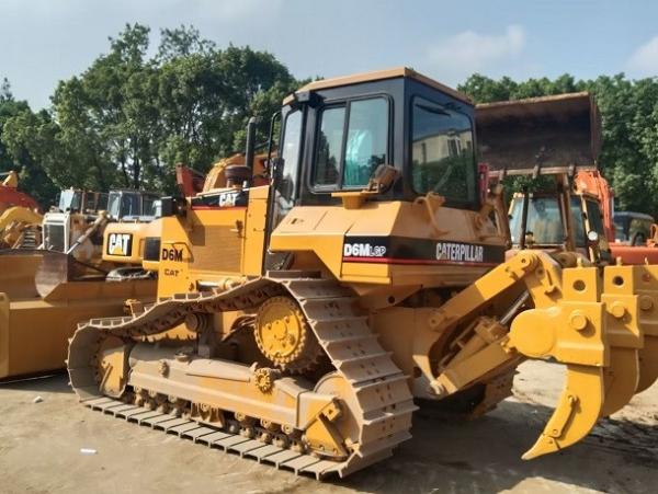 Bulldozer CAT D6M LGP d'occasion – Chenilles larges | Idéal pour les sols meubles