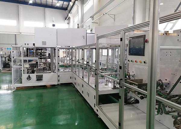 Baby Diaper / Panty Liner Pads Stacking Equipment Full Automatic Easy Operation