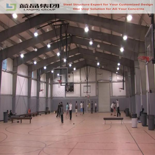 Cheap Fast Easy Build Light Prefabricated Steel Structure Commercial Sport Hall Warehouse Building Workshop Plant Storage