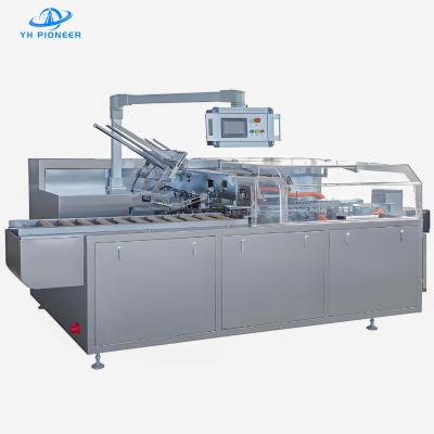 Durable Stainless Steel Box Case Packer With Aluminum Frame And Organic Glass Guard For Sanitary Packaging Solutions