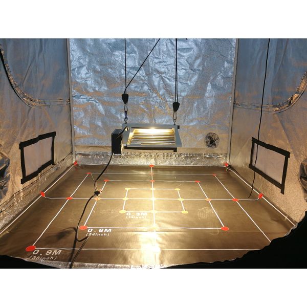 РАВЕНСТВО добавочное CMH 150W воздуха горизонтальное растет светильник для 2X2 растет шатер