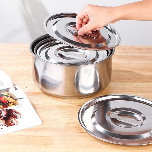 Hot Sale Restaurant Soup Pot Stainless Steel Cookware Pots Ollas Cooking Ware Set Cooking Pot With Lid