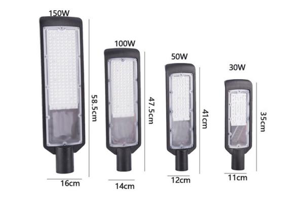 Jardim exterior luz de rua conduzida 100W impermeável 150W