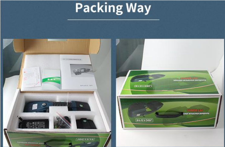 Handheld Strapping Tool for 13/16mm PP/PET Easy to Operate Strap Size T 0.4-1.2mm