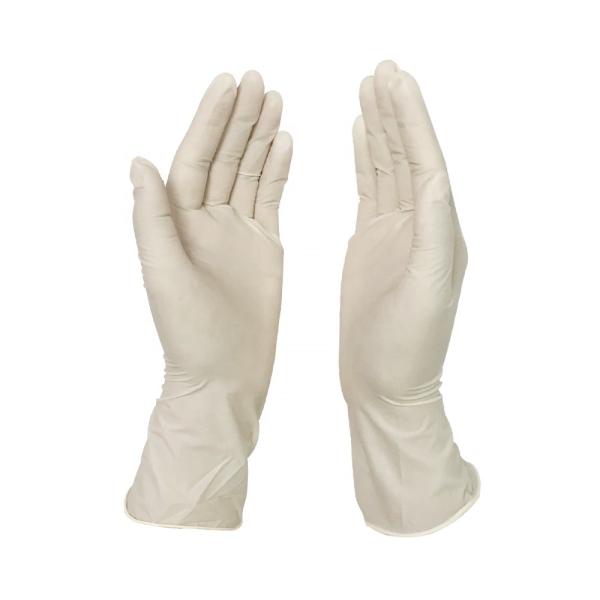 Anti Allergic Disposable Medical Gloves / Powdered Disposable Exam Gloves