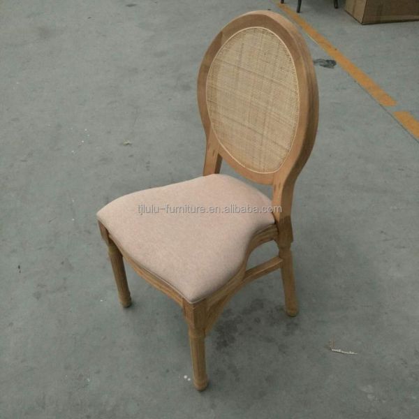 Embalaje de correo Y silla de boda de madera sólida para eventos y bodas