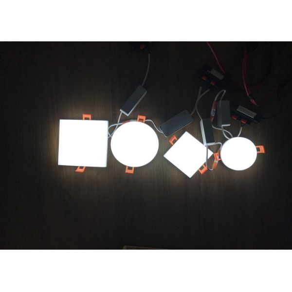 Slim SMD 2835 Backlit 12 Watt LED Panel Light Recessed For Hotel , Conference Hall