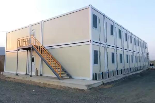 Portable Site Accommodation Prefabricated Modular Labor Flat Pack Container Cabin