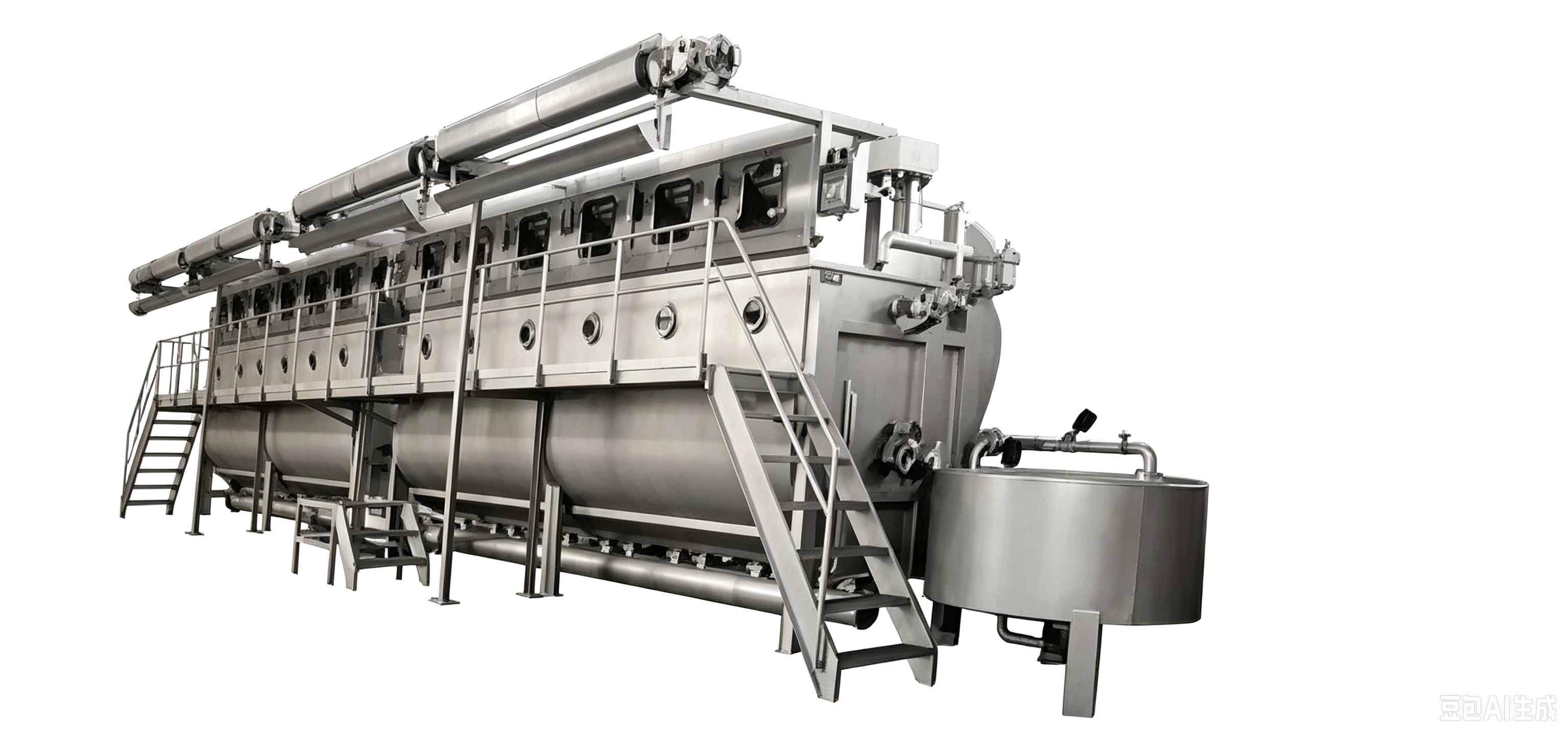 BR-38 Type Ambient Temperature Liquid Flow Dyeing Machine