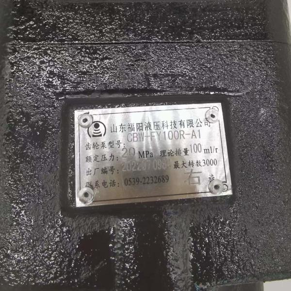 Hydraulic Gear Pump CBF-FY100R-A1 Hydraulic pump Hyward Hydraulic Pump CBF-FY100R-A1