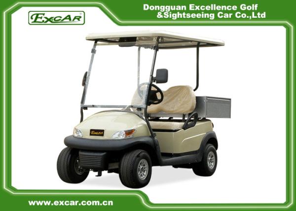 2 bateria Trojan elétrica do carro 48v do golfe do motor de C.A. de Seater, carro bonde do carrinho do hotel