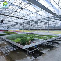 Table roulante en acier inoxydable et résistant à la rouille pour la culture de fleurs et de plantes