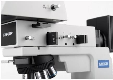 MX6R Ergonomic Metallographic Microscope with Modular Precise Nosepiece
