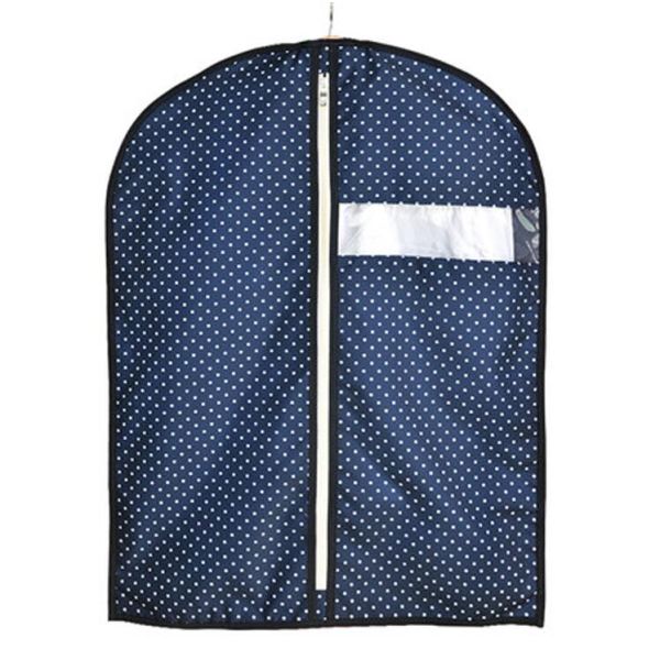 Customized Zippered Garment Bags Foldable PVC Material For Suit / Shirt
