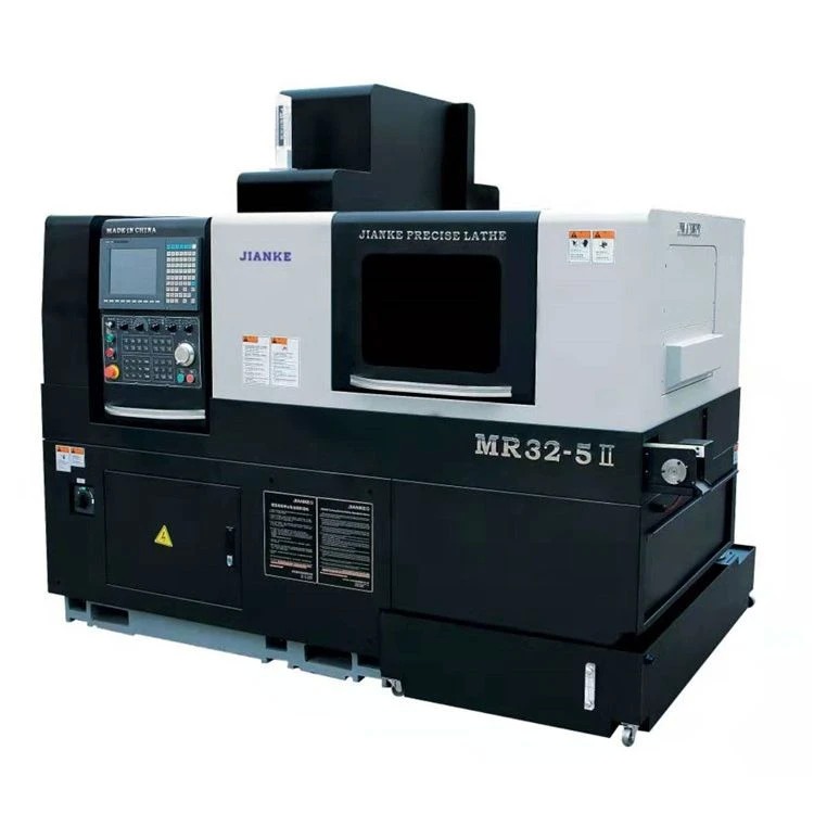 JIANKE MR32-5II High Precision Swiss Turning Lathe with Faster Cycle Times and Versatile Machining Capabilities