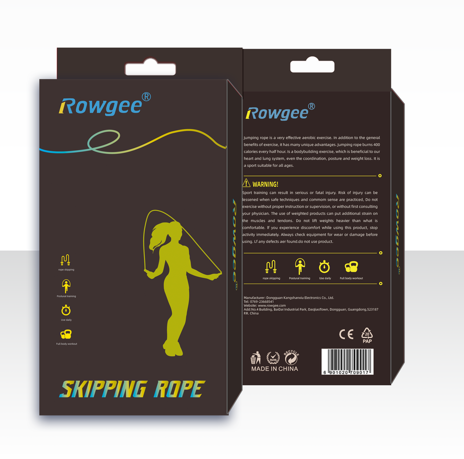 Фитнес скакалка ASCJ-01 Мультифункциональная электронная скакалка длина 300 см вес 20-110 кг