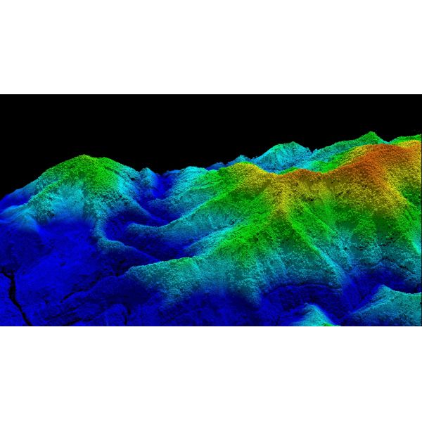 Система сканирования LiDAR серии GAirHawk GS-1500N с 8 эхосигналами для долговременного обнаружения картографирования вертикального взлета и посадки с воздуха