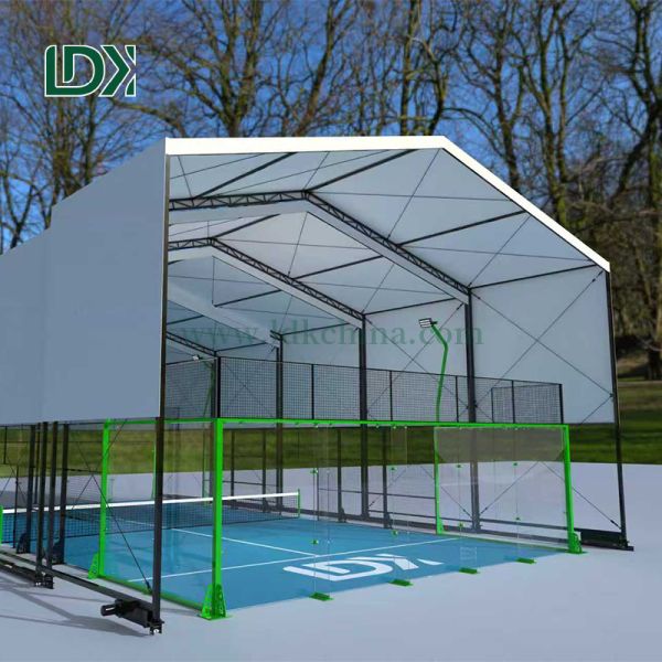 Factory Direct Padel Court Roof System for Commercial Installation